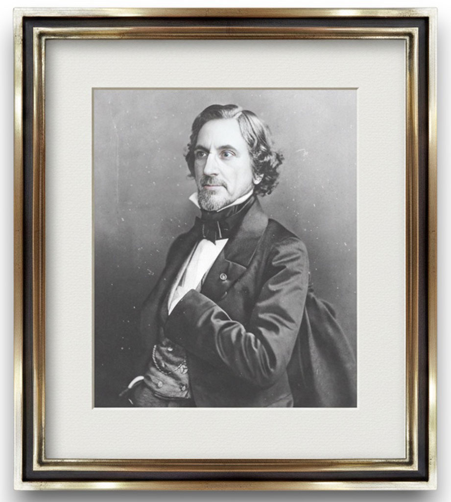 Eos Gris foncé filets or blanc