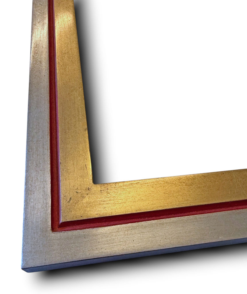 Arcobaleno 50 Bimétal devant or creux couleur