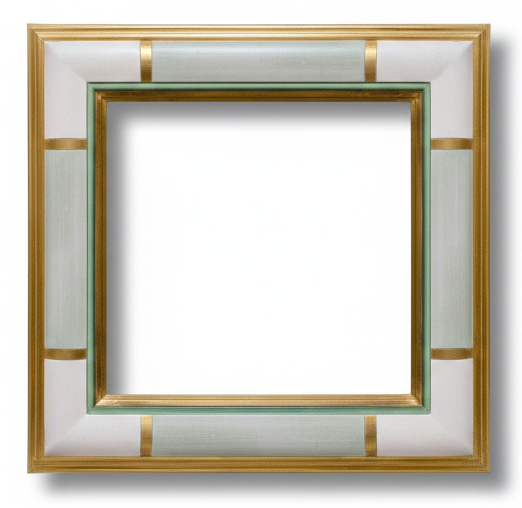 Leucade Pastel vert bagues or