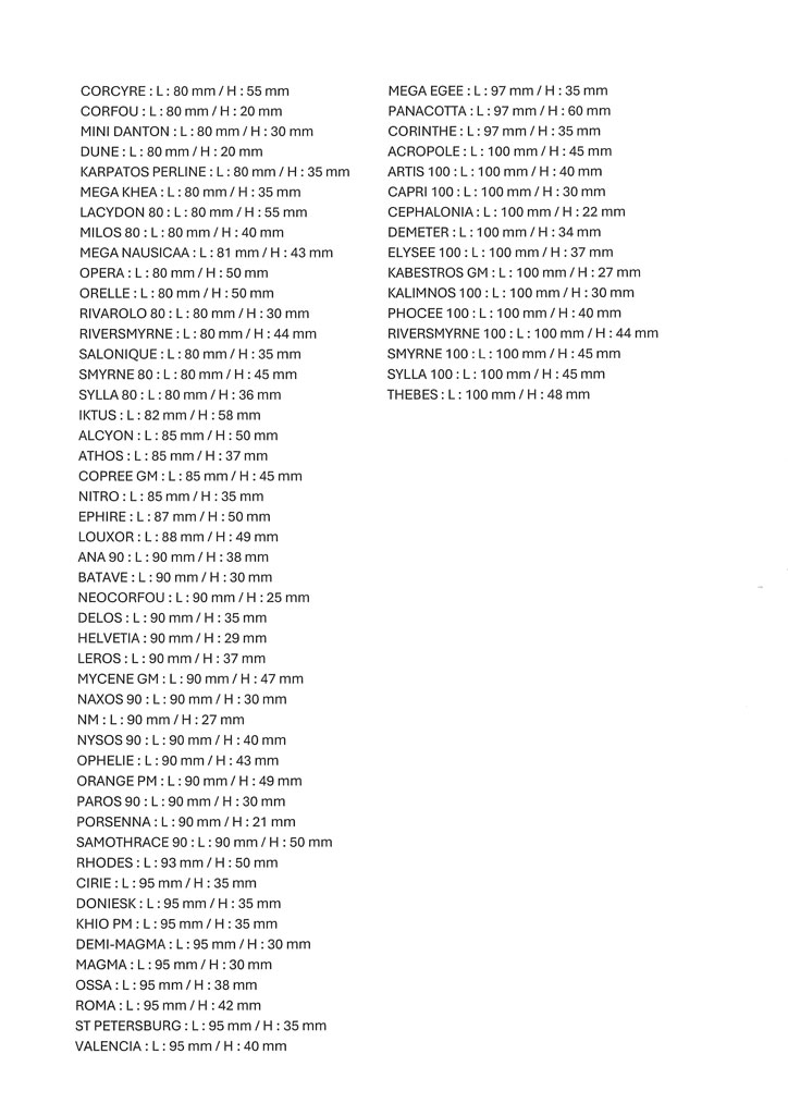   Guide pratique: Moulures de 50 à 100 mm de large page 2