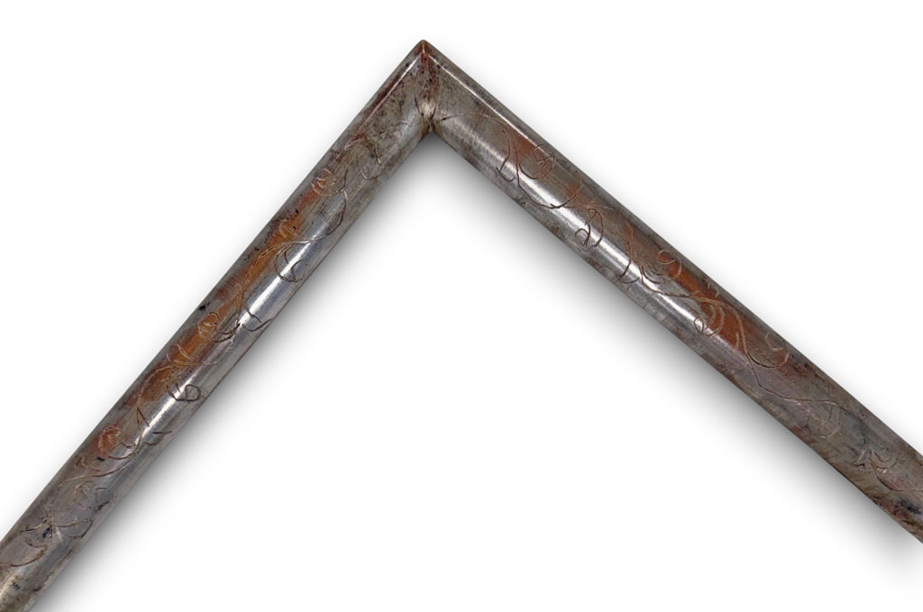 Jonc 4, Gravé argent brossé et encre