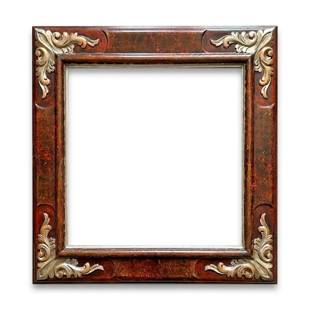 Kalimnos 125 Sculpté baroque argent patine matine